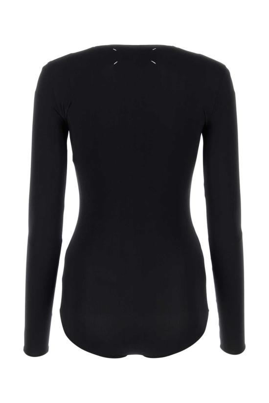 26SS 마르지엘라 바디수트 티셔츠 S51NA0056S20518 900 Black - MAISON MARGIELA