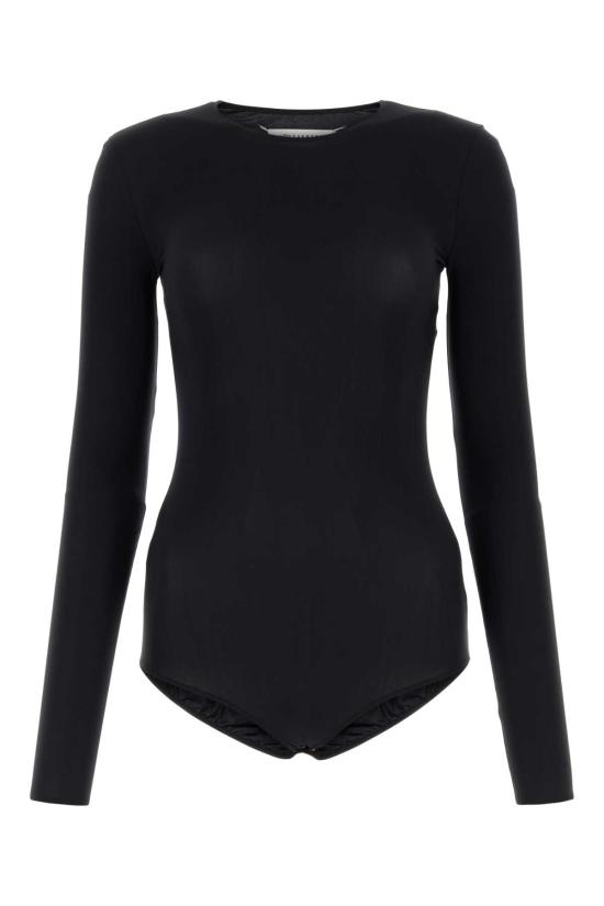 26SS 마르지엘라 바디수트 티셔츠 S51NA0056S20518 900 Black