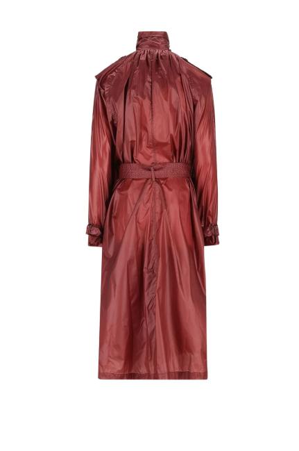 26SS 생로랑 트렌치 코트 870862YZ9GI 6005 BORDEAUX - SAINT LAURENT