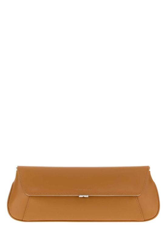 26SS 아미나 무아디 클러치/파우치 AMICLUTCHBAG LATTESILVER Camel