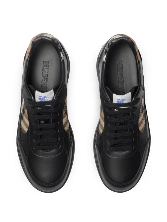 26FW 버버리 체크 테라스 스니커즈 8108650 A1189 Black sand ip chk - BURBERRY
