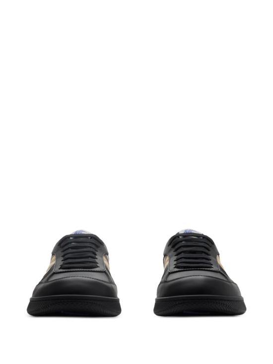 26FW 버버리 체크 테라스 스니커즈 8108650 A1189 Black sand ip chk - BURBERRY