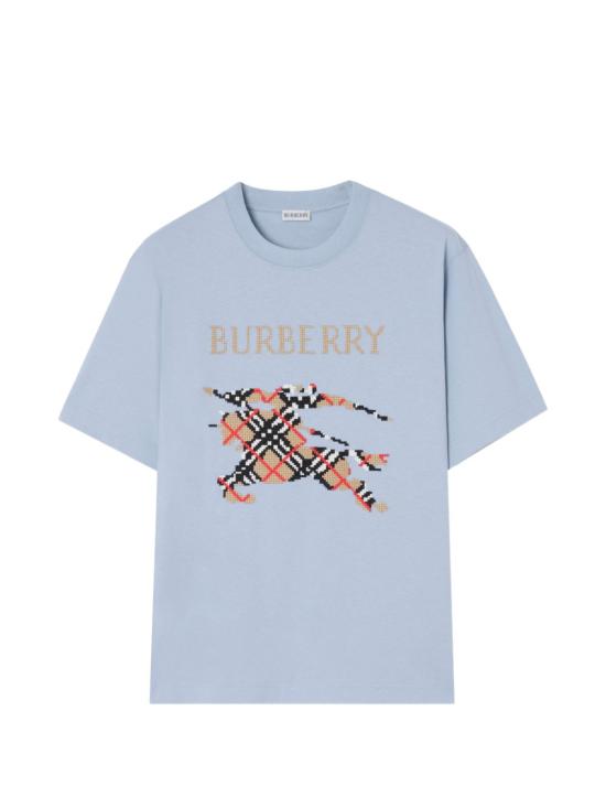 26FW 버버리 반팔 티셔츠 8130086 C5315 Sunbleached blue