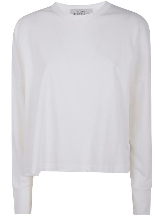 26FW 스튜디오 니콜슨 스웨터 LOOP SNW 1618 097 OPTIC WHITE - STUDIO NICHOLSON