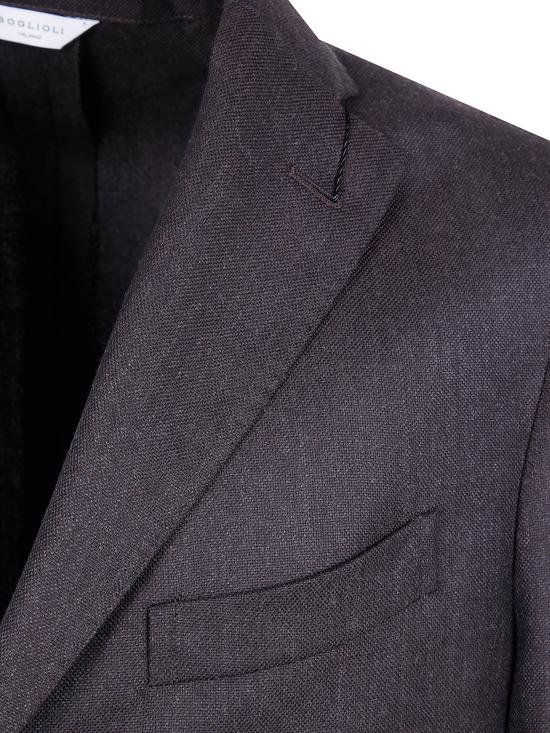 26FW 볼리올리 수트 자켓 N2902E FA0051 097 0490 DARK BROWN - BOGLIOLI