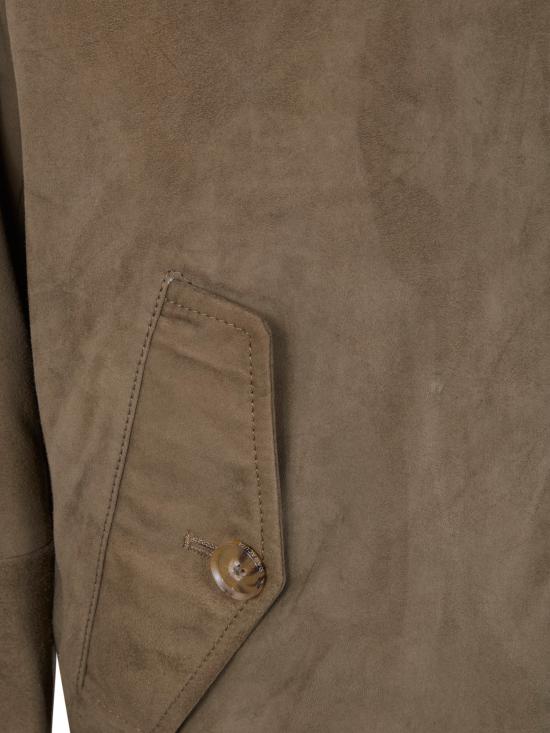 26FW 바라쿠타 G9 스웨이드 자켓 BRCPS0939 UT2623 098 6014 LICHEN GREEN - BARACUTA