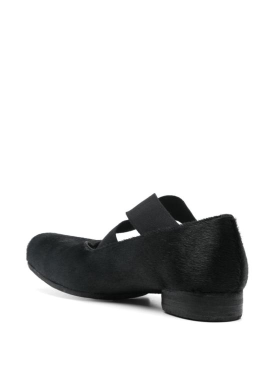 26FW 우마 왕 플랫 슈즈 US9051 095 UW900 BLACK - UMA WANG