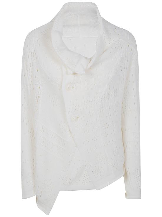 26FW 와이쓰리 스웨터 YQ T12 673 098 1 OFF WHITE