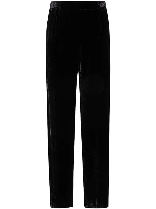 26FW 비앙코 르브랭 스트레이트 팬츠 P06 095 V01 BLACK