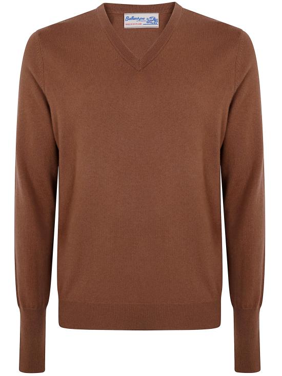 26FW 발렌타인 스웨터 B2P001 12K00 097 14282 VICUNA