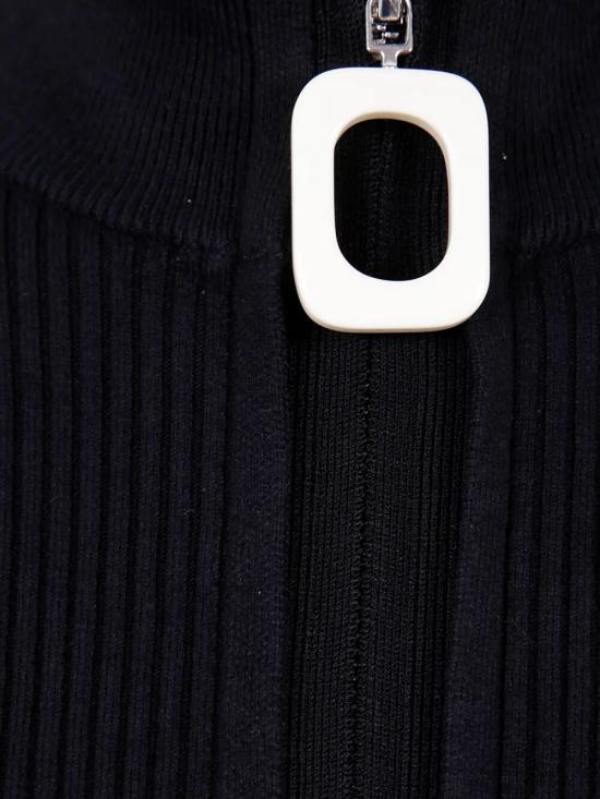 26FW JW앤더슨 가디건 KW1353 YN0398 097 999 BLACK - JW ANDERSON