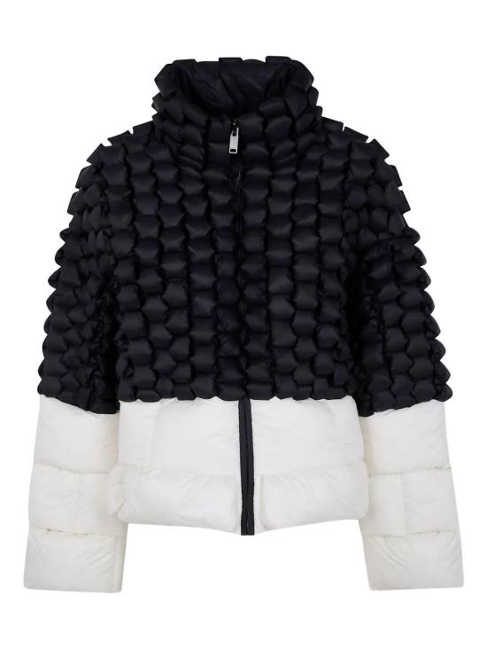 26FW 크리스토퍼 락시 숏패딩 CRDJ007N 097 132 BLACK AND WHITE - CHRISTOPHER RAXXY