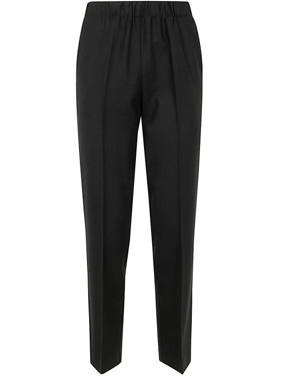 26FW 킬티 스트레이트 팬츠 KP2473T3826 095 690 BLACK