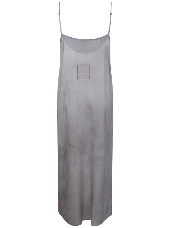 26FW 우마 왕 롱 원피스 UW5084 098 UW108 WHITE PEARL - UMA WANG