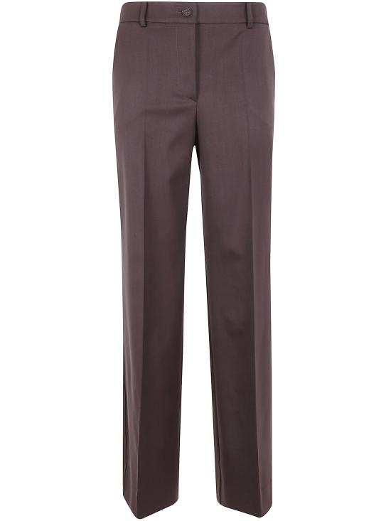 26FW 파로쉬 수트 팬츠 D231491 LILIUX25 097 086 DARK BROWN