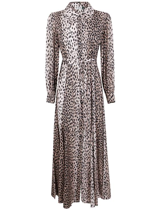 26FW 릭소 롱 원피스 010 00341 424 06046 ANTELOPE SPOT BLACK