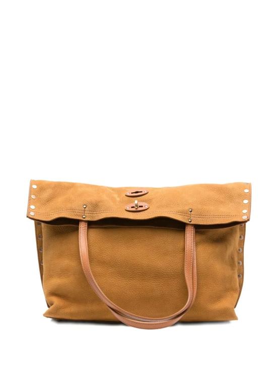 26FW 자넬라토 숄더백 068790 0070000 M 097 Z0250 BROWN BRANDY