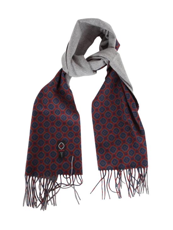 26FW 애스콧 머플러/스카프 08125300 1 RED BLUE - ASCOT