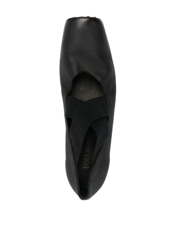 26FW 우마 왕 플랫 슈즈 US9001 095 UW900 BLACK - UMA WANG