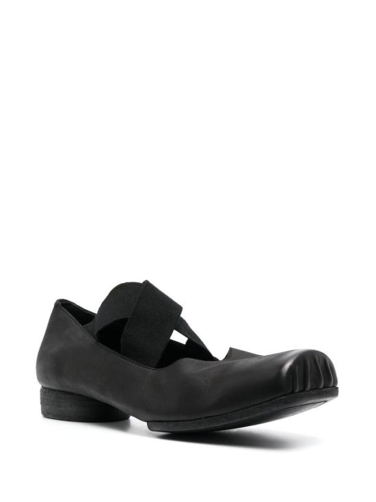 26FW 우마 왕 플랫 슈즈 US9001 095 UW900 BLACK - UMA WANG