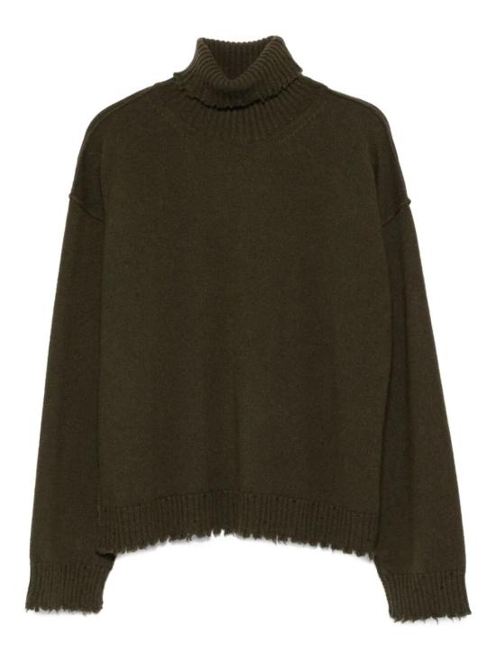 26FW 우마 왕 터틀넥 UK7154 097 UW480 ARMY GREEN - UMA WANG