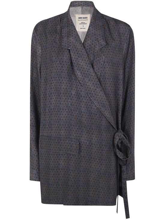26FW 우마 왕 수트 자켓 UW6041 098 UW036 BLUE BROWN