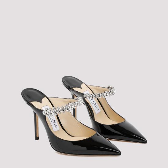 26FW 지미추 힐/펌프스 BING100 PAT BLACK - JIMMY CHOO