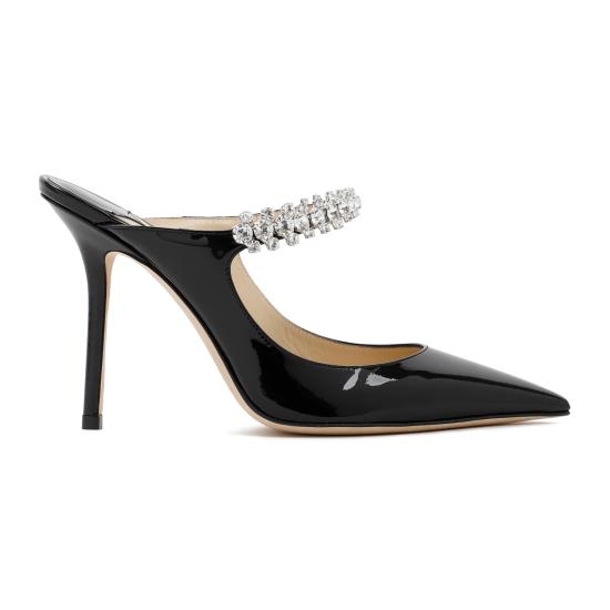 26FW 지미추 힐/펌프스 BING100 PAT BLACK - JIMMY CHOO