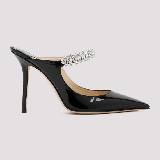 26FW 지미추 힐/펌프스 BING100 PAT BLACK - JIMMY CHOO