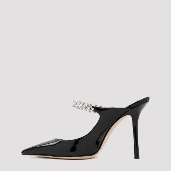26FW 지미추 힐/펌프스 BING100 PAT BLACK - JIMMY CHOO