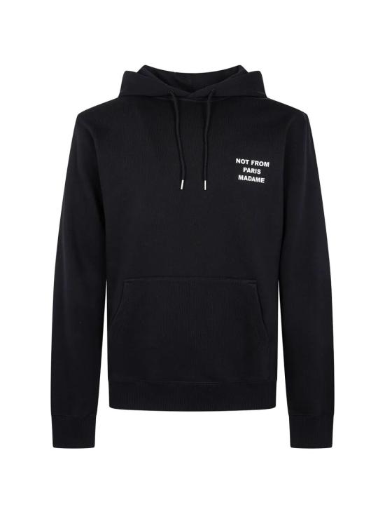 26FW 드롤드무슈 후드 티셔츠 PERM HO162 CO127 099 BLACK - DROLE DE MONSIEUR