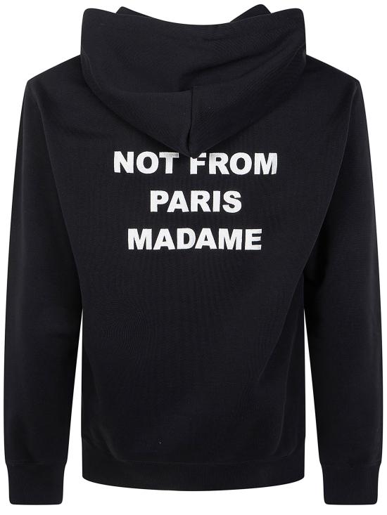 26FW 드롤드무슈 후드 티셔츠 PERM HO162 CO127 099 BLACK - DROLE DE MONSIEUR