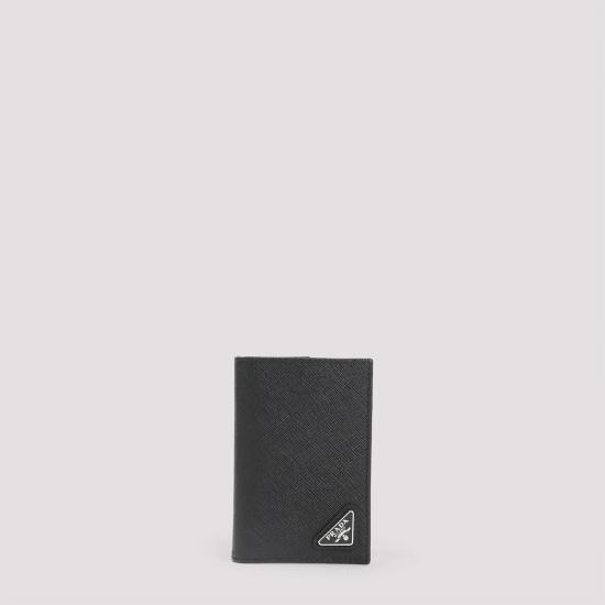 26FW 프라다 사피아노 트라이앵글 카드지갑 2MC101 QHH F0002 NERO