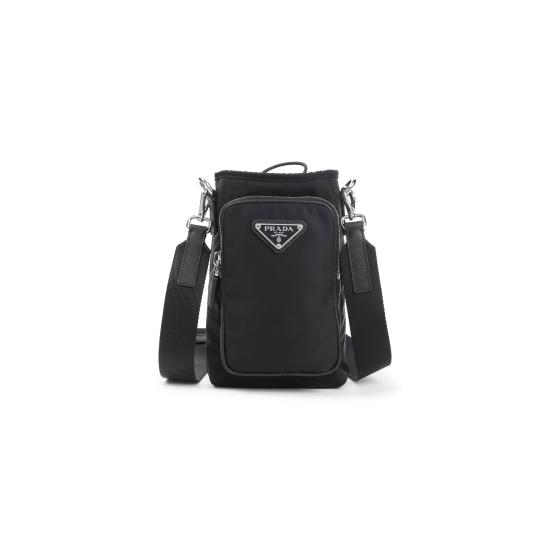 26FW 프라다 리나일론 스마트폰 케이스 2ZH155 2DMI F0002 NERO - PRADA