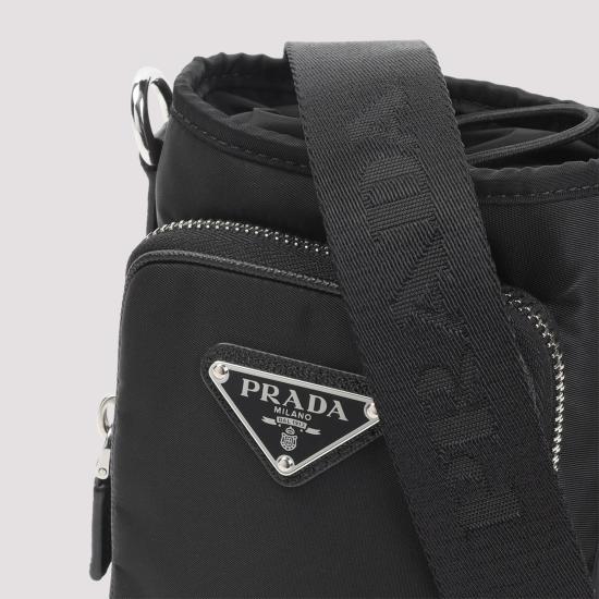 26FW 프라다 리나일론 스마트폰 케이스 2ZH155 2DMI F0002 NERO - PRADA