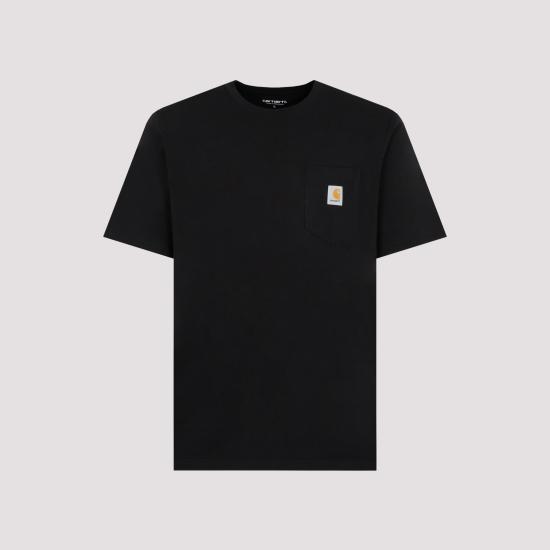 26FW 칼하트 WIP 숏슬리브 포켓 티셔츠 I03043489XX BLACK