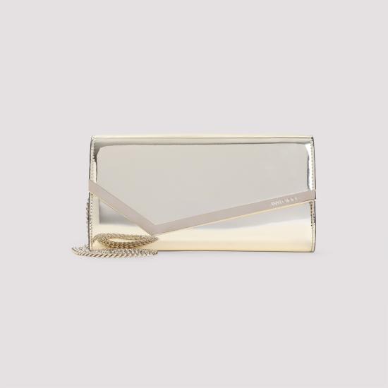 26FW 지미추 클러치/파우치 EMMIE MIF GOLD - JIMMY CHOO