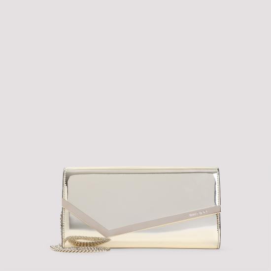 26FW 지미추 클러치/파우치 EMMIE MIF GOLD