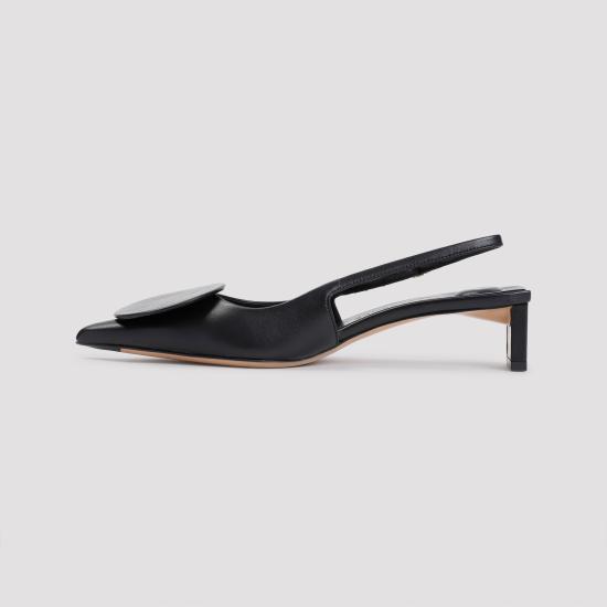 26FW 자크뮈스 힐/펌프스 FOW00076AC27L26 990 BLACK - JACQUEMUS