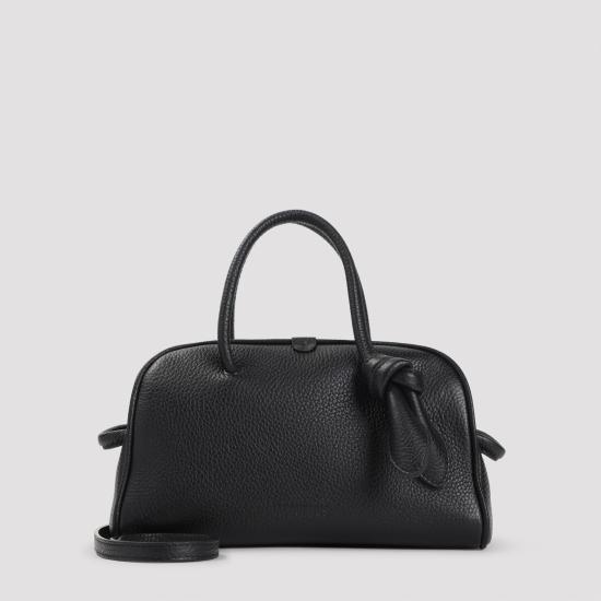 26FW 자크뮈스 TURISMO 투리스모 소프트 스몰 볼링 토트벡 BAW00416AC03A03 990 BLACK
