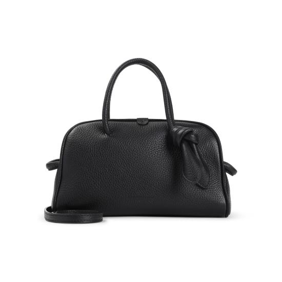 26FW 자크뮈스 TURISMO 투리스모 소프트 스몰 볼링 토트벡 BAW00416AC03A03 990 BLACK - JACQUEMUS