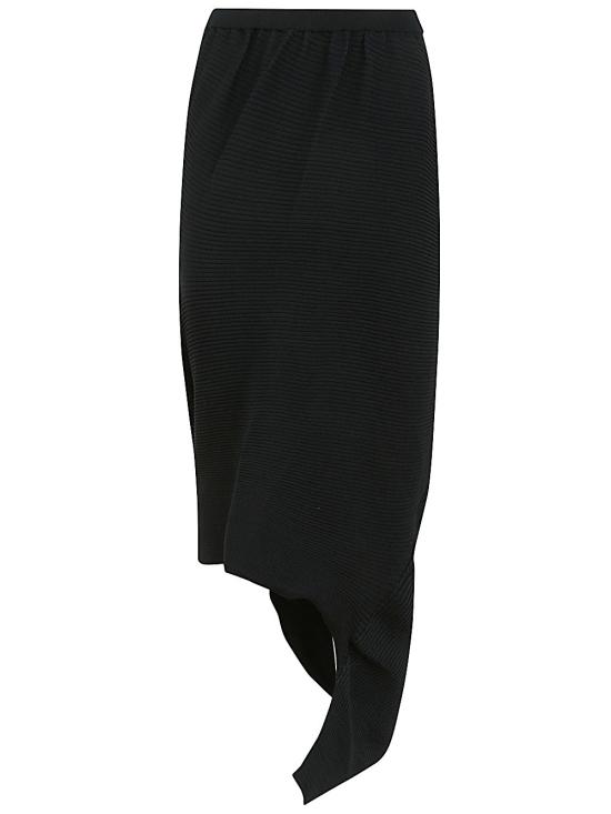26FW 이세이 미야케 미디 스커트 IM46KG815 79 DARK NAVY
