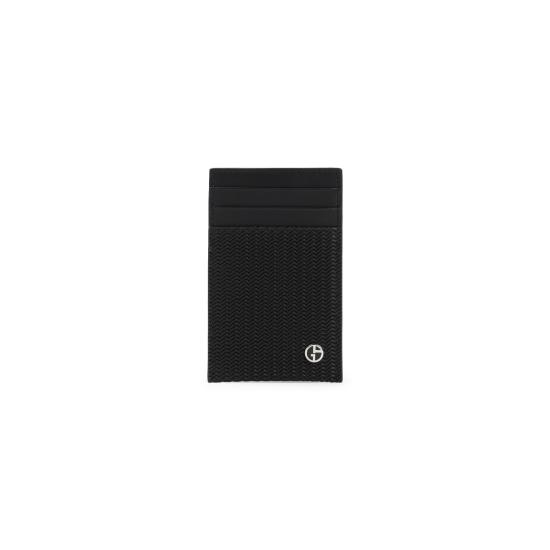 26FW 조르지오 아르마니 명함지갑 Y2R697 YS16E 80001 NERO - GIORGIO ARMANI