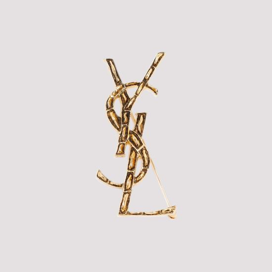 26FW 생로랑 YSL 오피움 크로커다일 브로치 470371 Y1500 8030 DORE