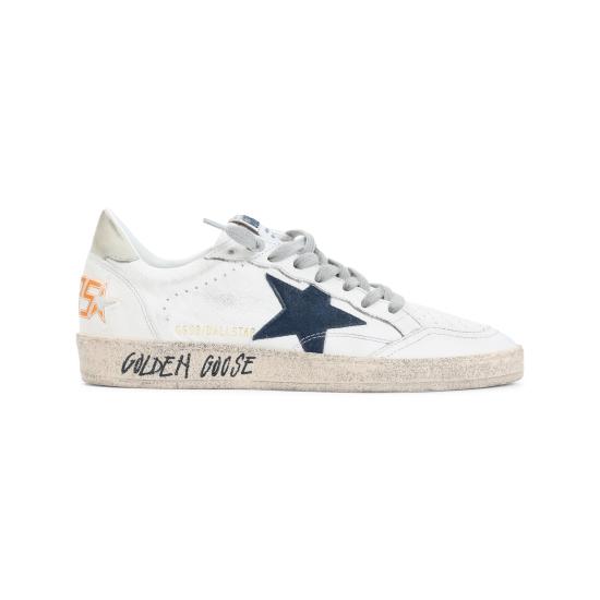 26FW 골든구스 볼스타 스니커즈 GMF00117 F007571 11660 WHITE BLUE ICE - GOLDEN GOOSE