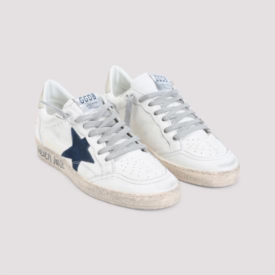 26FW 골든구스 볼스타 스니커즈 GMF00117 F007571 11660 WHITE BLUE ICE - GOLDEN GOOSE