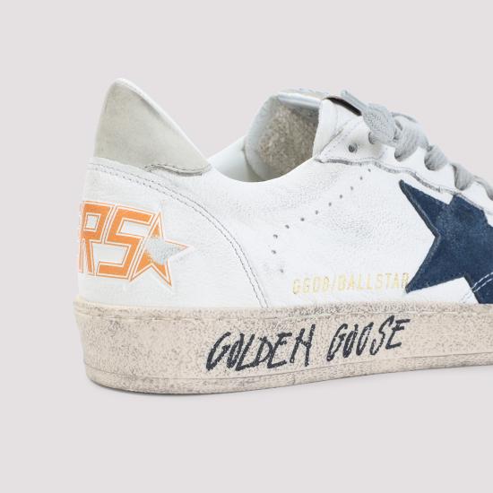 26FW 골든구스 볼스타 스니커즈 GMF00117 F007571 11660 WHITE BLUE ICE - GOLDEN GOOSE