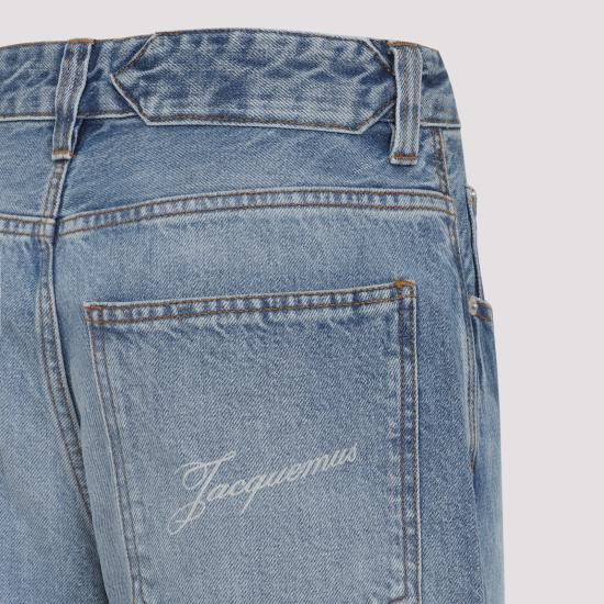 26FW 자크뮈스 오버사이즈 와이드 데님 팬츠 PAW00036AD00038 33C BLUE TABAC - JACQUEMUS