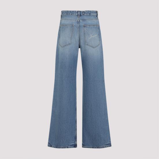 26FW 자크뮈스 오버사이즈 와이드 데님 팬츠 PAW00036AD00038 33C BLUE TABAC - JACQUEMUS