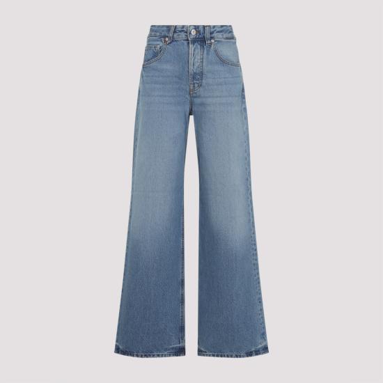 26FW 자크뮈스 오버사이즈 와이드 데님 팬츠 PAW00036AD00038 33C BLUE TABAC
